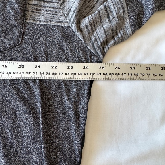 Dark Black‎ by Projek Raw XXL Men's Long Sleeve T-Shirt Marled Gray Streetwear - Picture 11 of 14